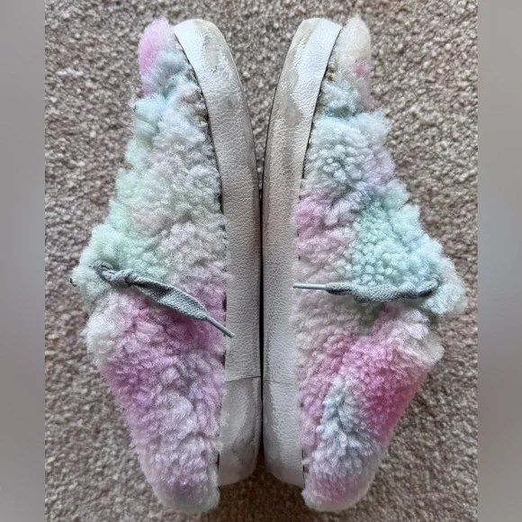 Golden Goose Super-Star Sabot Geniuine Shearling Sneakers - Picture 7 of 12